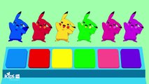 Surprise Eggs Learn Colors with Pikachu Pokemon Colours for Kids to Learn Kids video