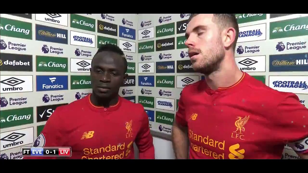 Hendo & Mane after The game