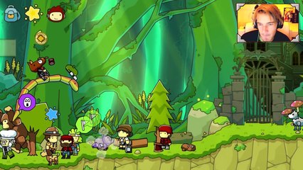 HORSE AND JUSTIN BEAVER ON NEW ADVENTURES! - Scribblenauts  Unlimited - Part 12