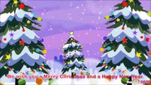 We Wish You A Merry Christmas | Christmas Songs with Lyrics by HooplaKidz Sing-A-Long
