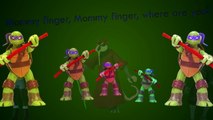 Ninja Turtles Finger Family - Songs for Children Daddy Finger Nursery Rhymes - kids songs