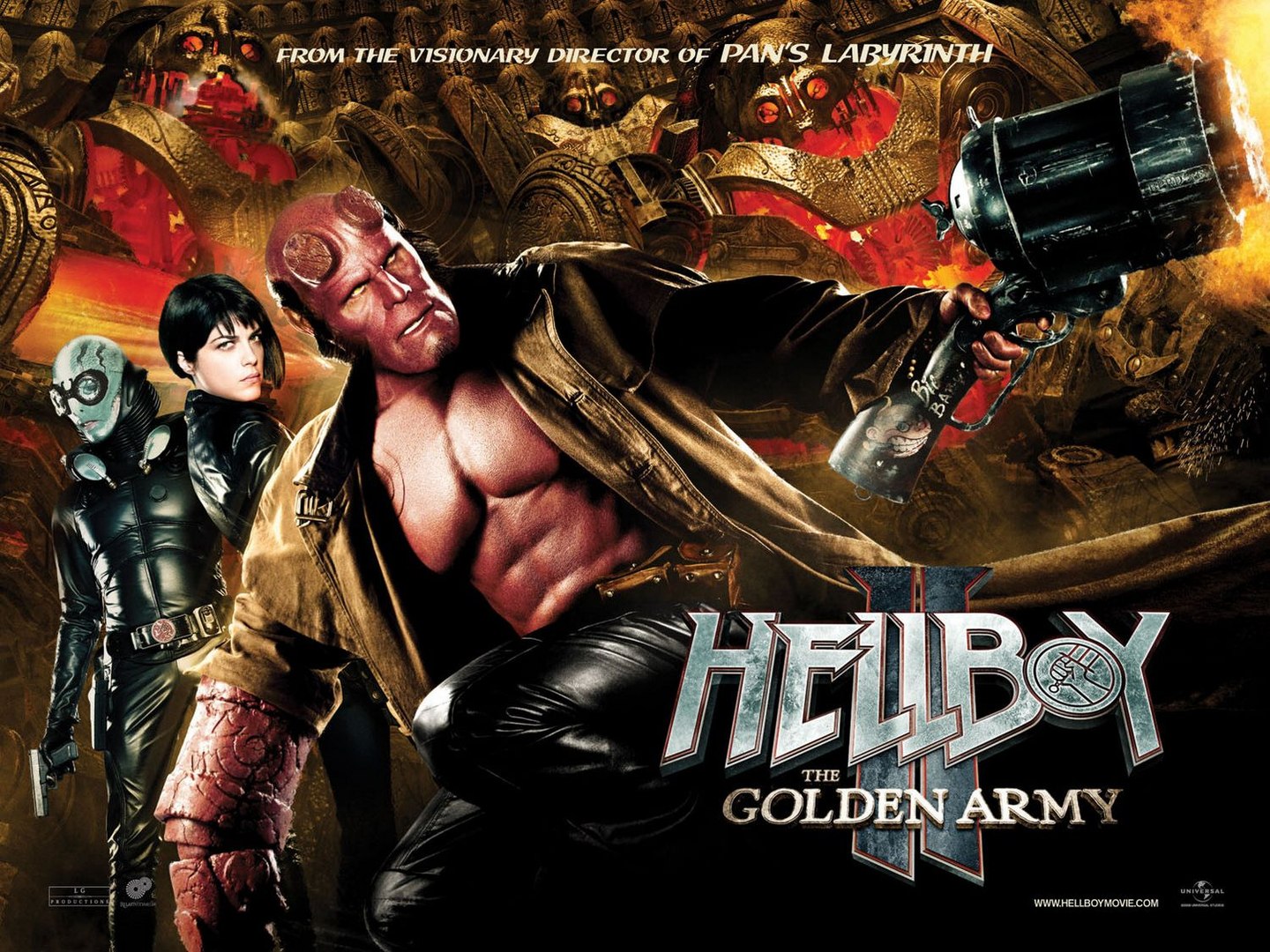 The Watch Hellboy Ii The Golden Army Hindi Dubbed Hollywood Movies 2016 Part 1 Video Dailymotion