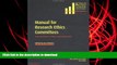 PDF [FREE] DOWNLOAD  Manual for Research Ethics Committees: Centre of Medical Law and Ethics, King
