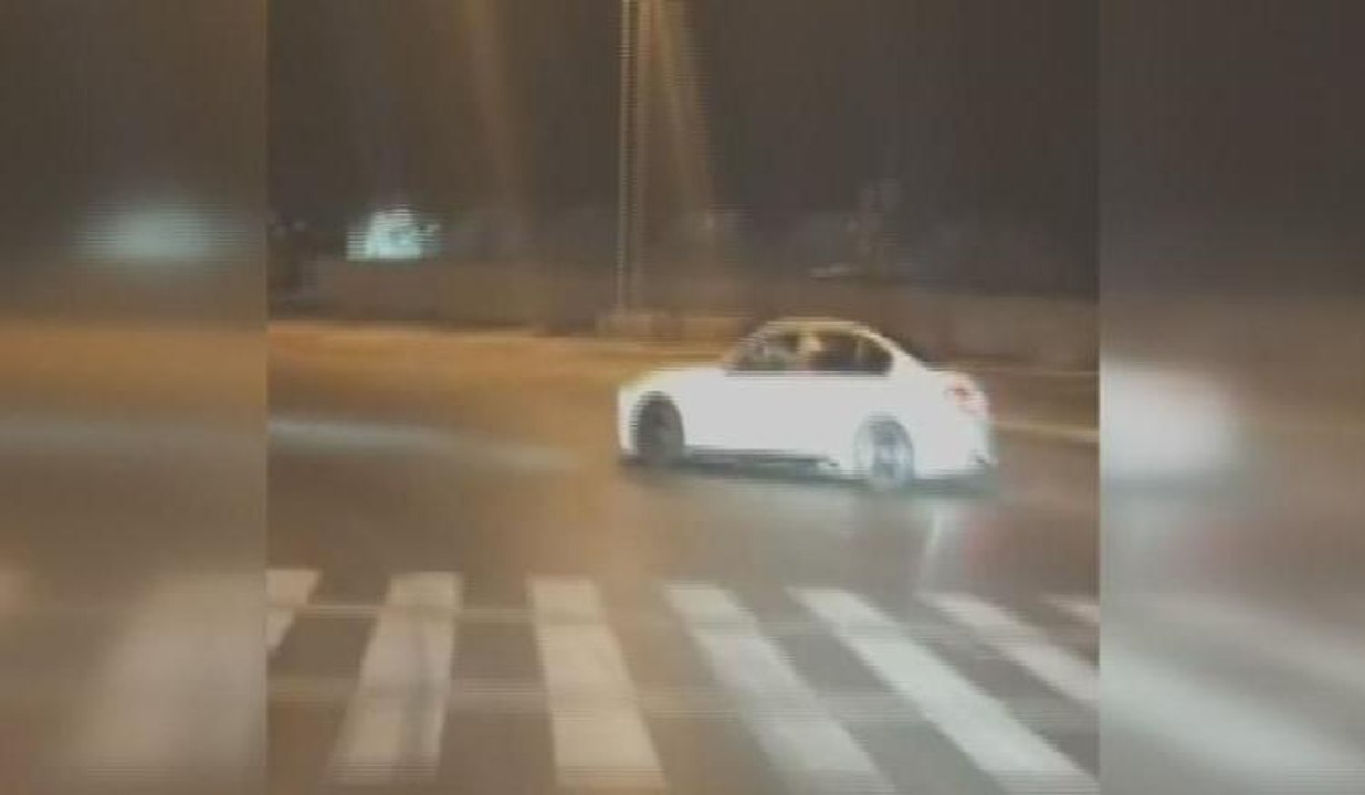 Trafik magandası ortalığı birbirine kattı