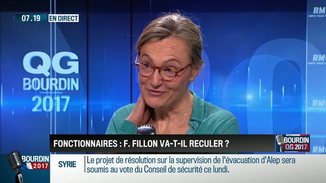 QG Bourdin 2017 : François Fillon va-t-il amender son projet sur les fonctionnaires ? - 19/12
