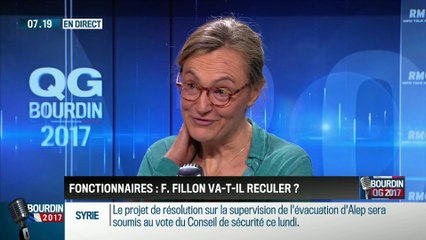 QG Bourdin 2017 : François Fillon va-t-il amender son projet sur les fonctionnaires ? - 19/12
