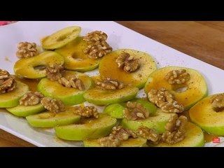 تفاح بالكراميل والقرفة | أماني رفعت