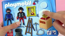 PLAYMOBIL - Jewel Thieves steal crown from the king! - Two thieves break into the museum 4265