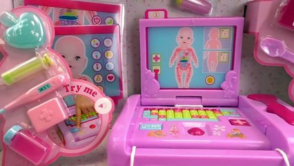 Baby Born Kinderarzt Laptop Puppendoktor spielen Unboxing | Deutsch | Doktor | Laptop