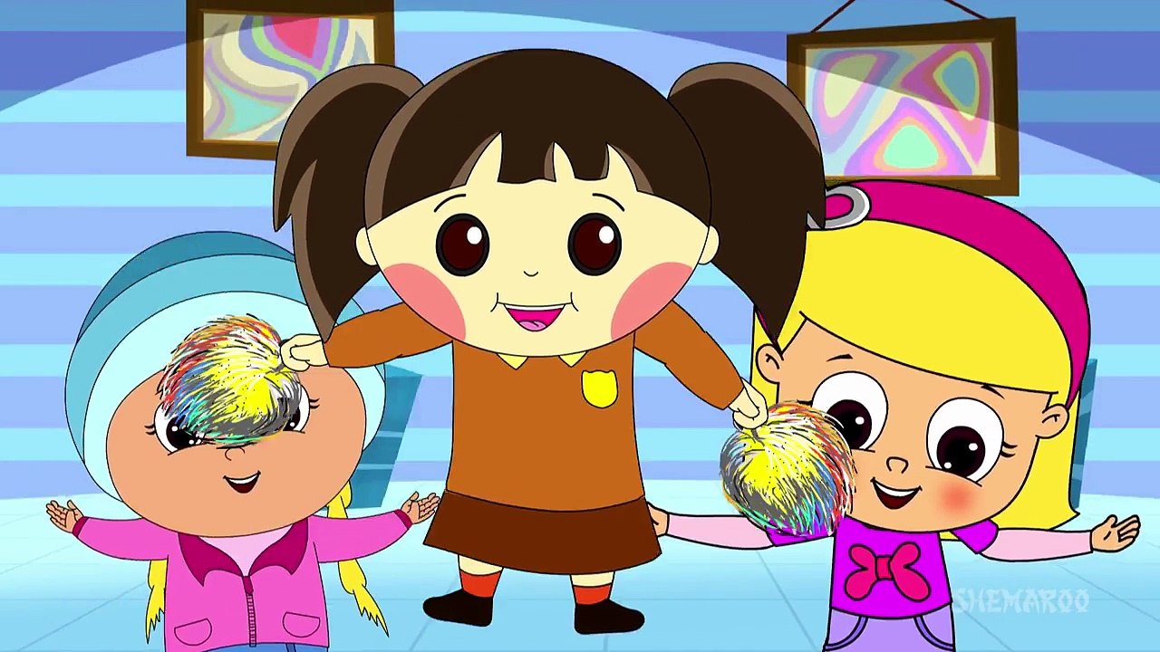 Hokey Pokey - (HD) | Shuffle Music Style | Nursery Rhymes | Popular Kids Songs