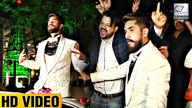 Suyyash Dancing In BARAT With Freinds In Kishwer Merchantt Wedding