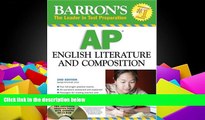Buy George Ehrenhaft Ed.D. Barron s AP English Literature and Composition with CD-ROM (Barron s AP