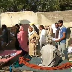 aap candidate rupinder rubi door to door at village kotfatta 3