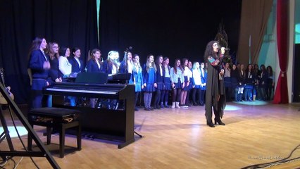 Dora Gaitanovici & Corul "B.P. Hasdeu" - Imnul Colegiului @ Sala Cons Judetean Buzau / 6.12.2016