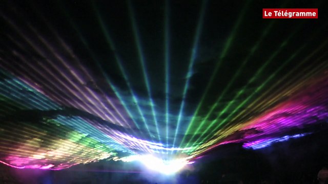 Plouescat (29). Marché de Noël : 3.000 spectateurs au show laser