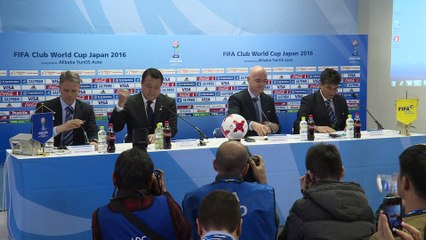 Football/FIFA: Gianni Infantino satisfait de l'arbitrage vidéo