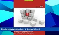 PDF [FREE] DOWNLOAD  Intellectual Property Modularity in Software Products and Software Platform