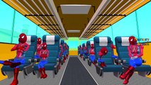 Frozen Finger Family Nursery Rhymes | Spiderman Cartoons Wheels On The Bus Baa Baa Black Sheep