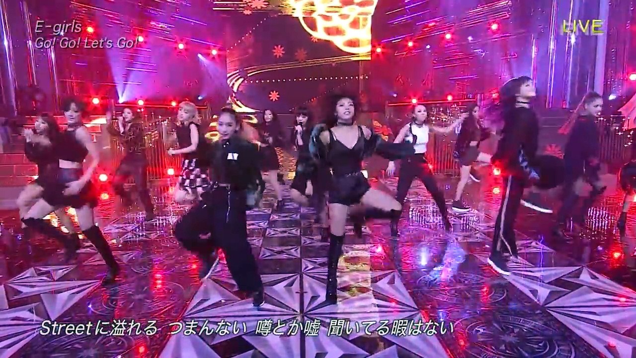 E-girls　Go! Go! Lets Go!　20161129　4K