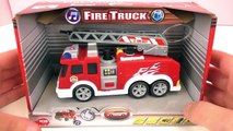 FIRE TRUCK Camion de pompiers Dickie Toys - Eteignons le feu! Unboxing & Démo