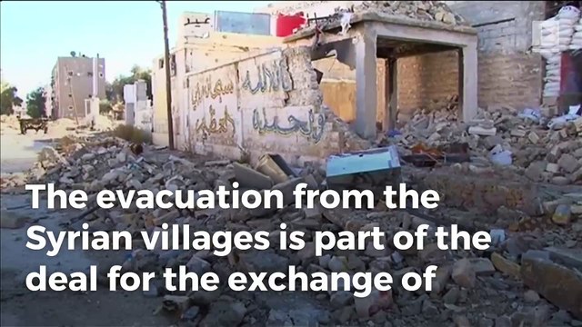 Evacuation buses leave Syrian villages under Aleppo deal