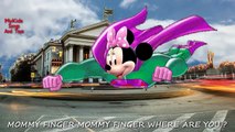 Mickey Mouse Superman Finger Family Superwoman minnie mouse finger Family