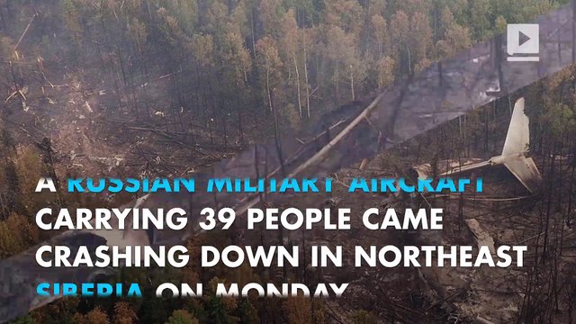 Russian military plane crashes in Siberia