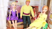 PLAY DOH Frozen Anna BROKE LEG PART 3 Disney Barbie Parody Elsa DENTIST Doll AllToyCollector