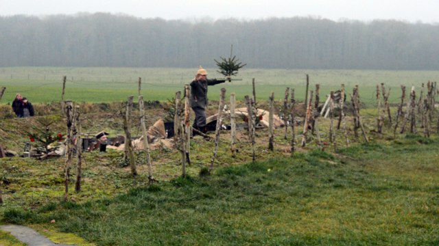 Comines-Warneton: reconstitution de la fraternisation en 1914 entre Allemands et Anglais