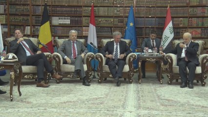 Lutte contre l'EI: Didier Reynders en visite en Irak