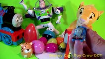 Surprise Eggs 12 New toys! Disney Frozen Cars 2 Wreck it Ralph TMNT Thomas and Friends!