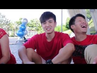 《最猛学生》钟盛忠 钟晓玉 常勇 Susan Dennis Benny 阿三 常乐 Bryan Wee 拍摄《贺岁歌曲》感想