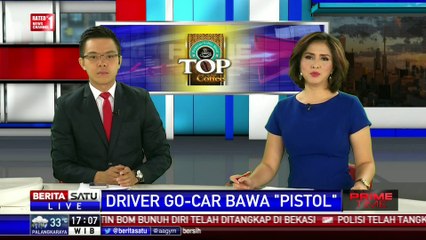 Driver Go-Car Ugal-ugalan dan Bawa Pistol Saat Bawa Penumpang