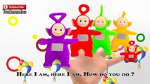 Finger Family Teletubbies Nursery Rhyme with Lyrics Learn Daycare Education | ToysSurpriseEggs