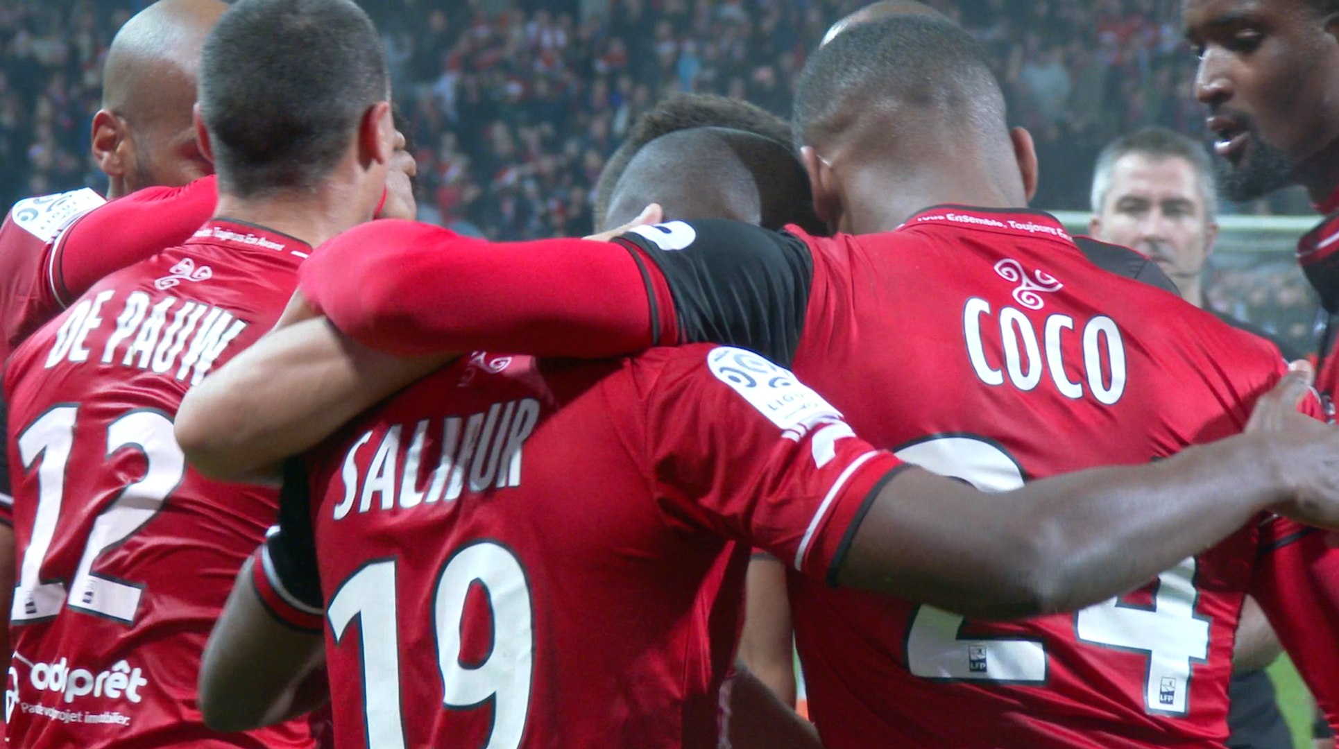 ⁣Les buts de Yannis Salibur et de Nill de Pauw face au Paris Saint-Germain, au coeur de l'action