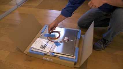 Montage und Installation einer Vitramo Infrarotheizung Baureihe VH-I in der Deckenverkleidung | Deckeneinbau, Deckeninte