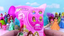 Giant Disney Princesses Play Doh Surprise Cake & Eggs! Belle, Ariel, Snow White, Cinderella