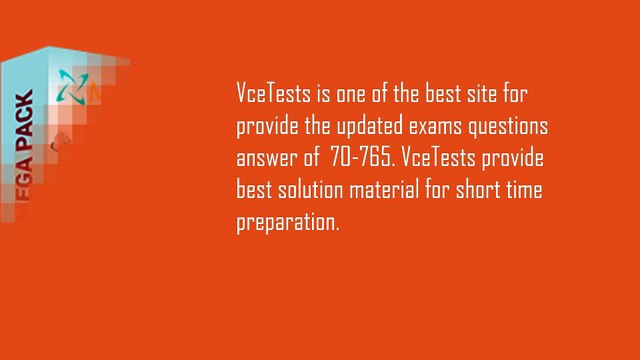 70-765 Questions Answers