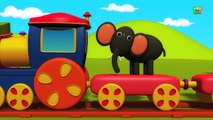 Bob, The Train | Animals Train | Bob the Train Nursery Rhymes in Hindi
