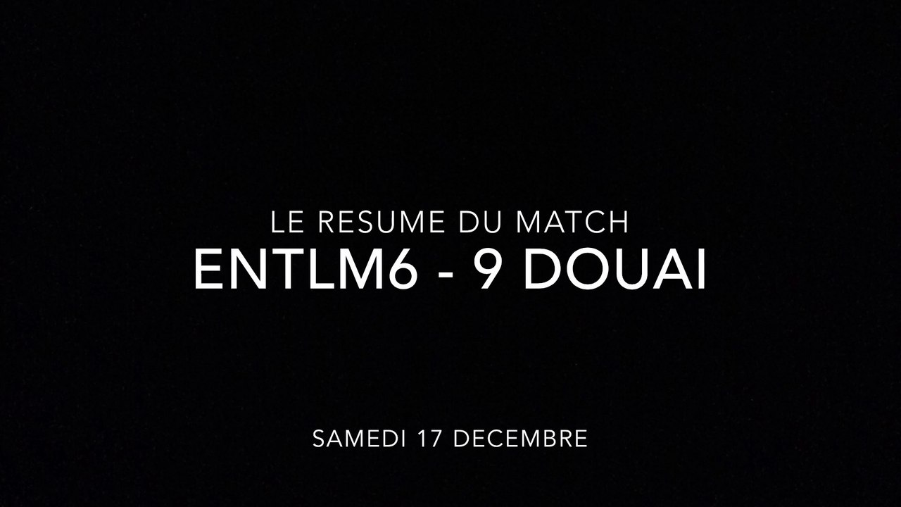 Le résumé du match TOURCOING vs DOUAI | 17/12/2016