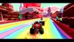 Nursery Rhymes Disney Mickey & Minnie Mouse racing with Donald Duck, Woody and Lightning McQueen!