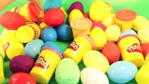 Play Doh Eggs Angry Birds Minnie Mouse Peppa Pig Mickey Mouse Barbie Cars 2 Dora Surprise Eggs