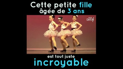 Cette petite danseuse de 3 ans se déchaîne sur la scène !