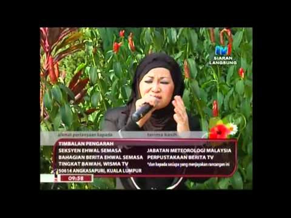 Seandainya by Ramlah Ram @ Selamat Pagi 1 Malaysia RTM 1, Angkasapuri