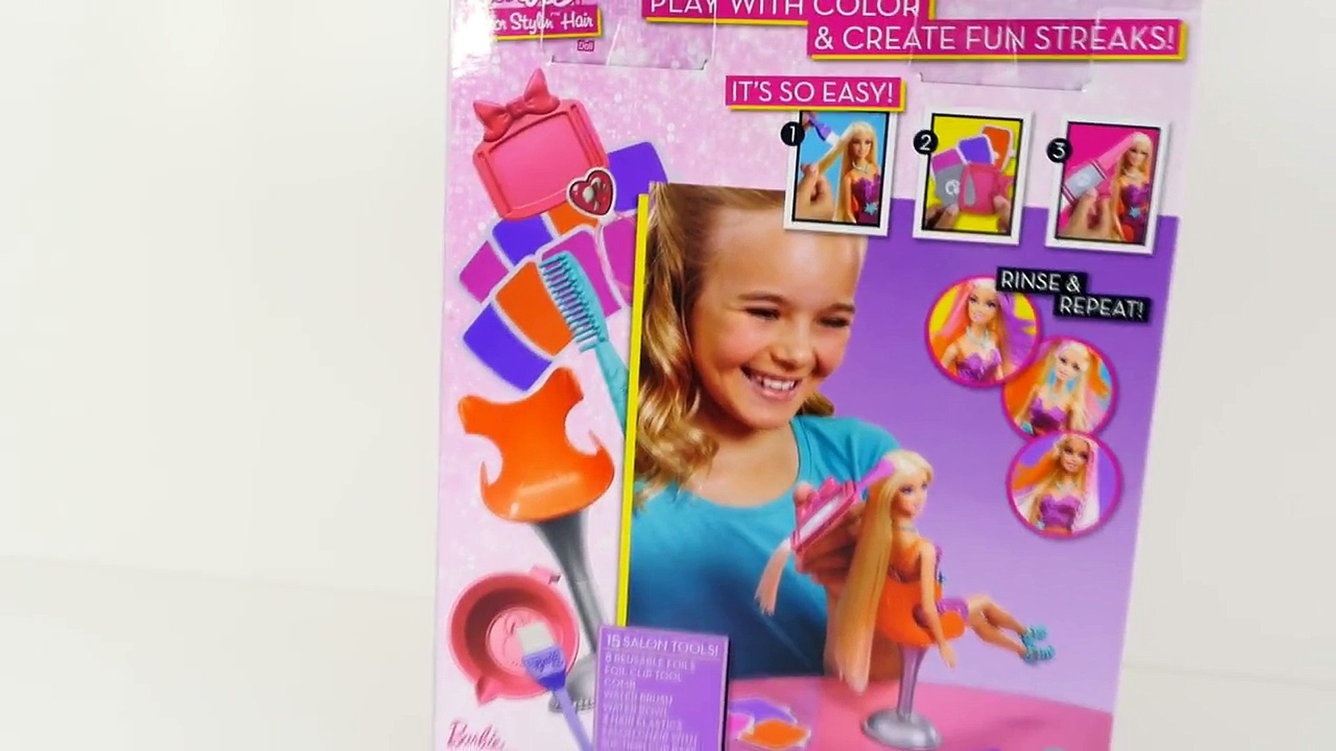 Barbie Color Stylin Hair Salon Color Changing Barbies Beauty