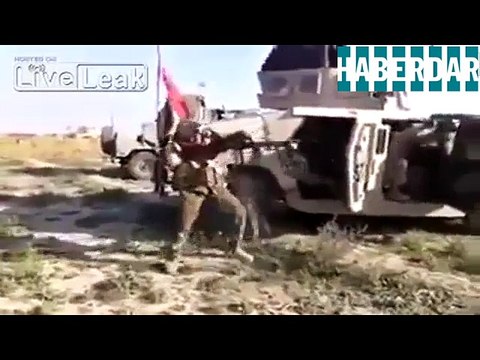 Keskin nişancı askeri bakın nasıl vurdu