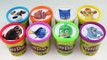 Learn Colors Playdoh Cup Surprises - The Secret Life of Pets, Finding Dory, PJ Masks & Lion Guard