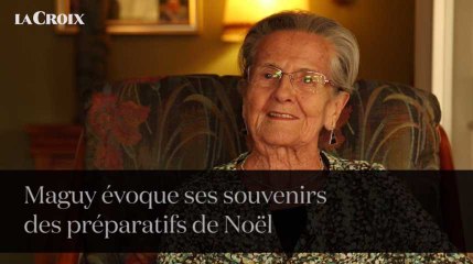 Maguy évoque ses souvenirs des préparatifs de Noël