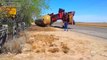 Amazing accidents fails videos of heavy construction equipment compilation
