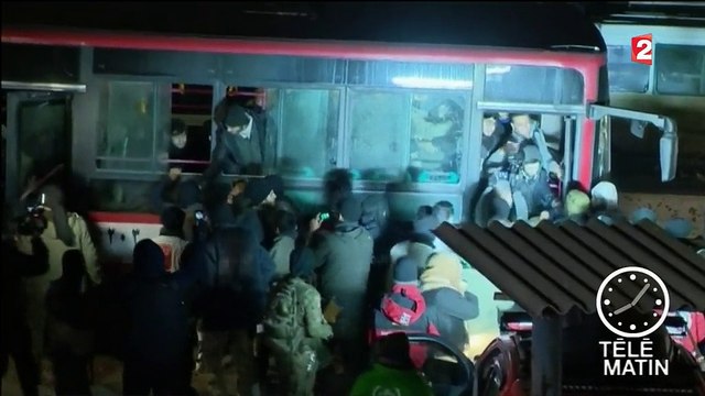 Syrie : les civils enfin évacués d'Alep